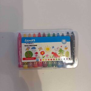 Luxor Regular Wax Crayons 10pc